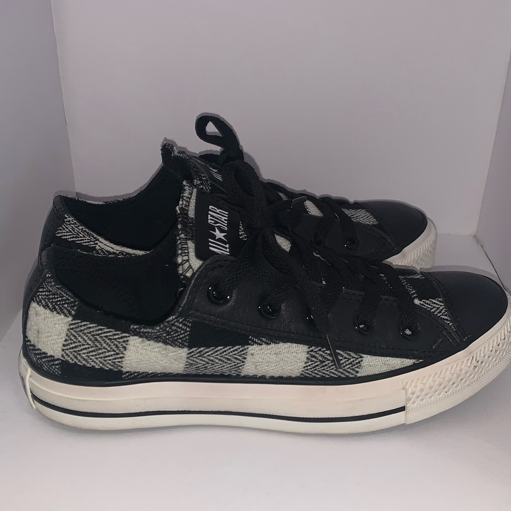 Converse All-Star Buffalo Plaid Low Top Sneakers size 6 women’s: - Picture 3 of 7
